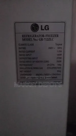 LG Double Door Refrigerator