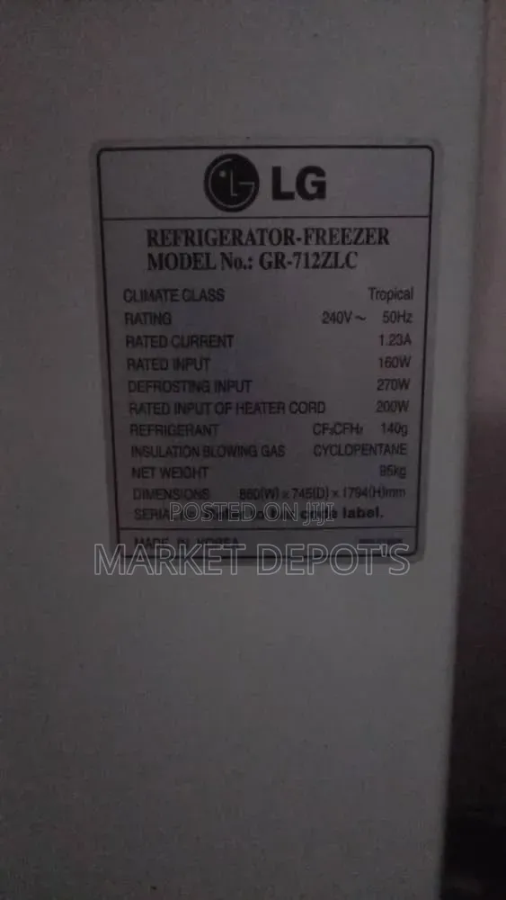 LG Double Door Refrigerator
