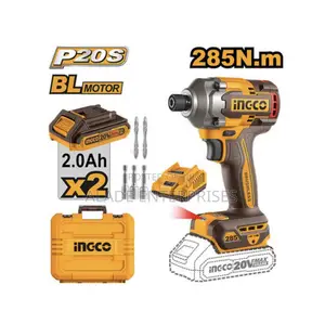 Ingco 20V Brushless Impact Driver 285Nm Cordless