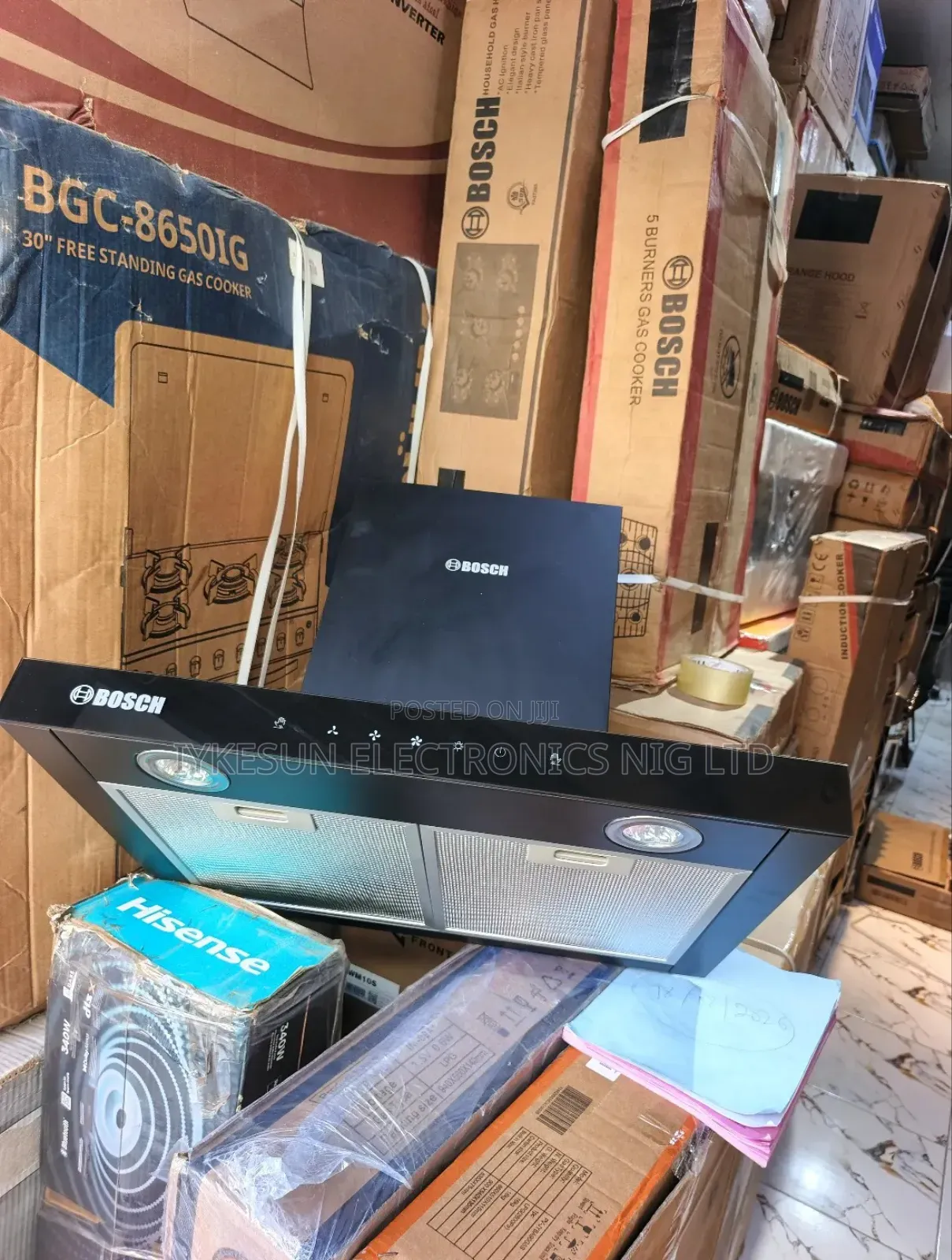 BOSCH 60CM T-Shape Automatic Inverter Handwaved Control Heat Extractor