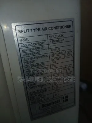 1.5HP Scanfrost Air Condition