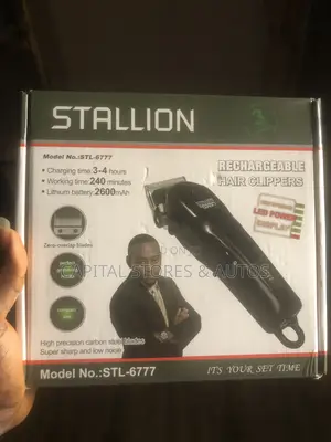 Stallion Rechargeable Clipper for Smart Haircut