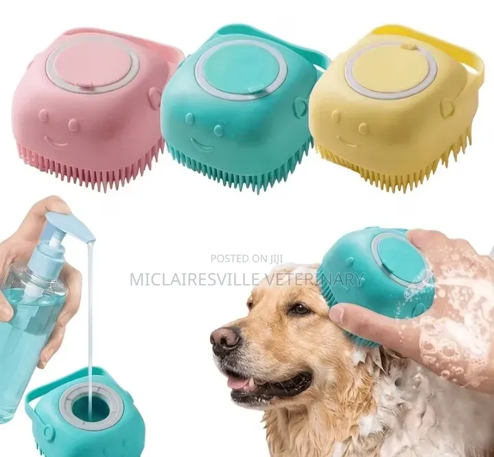 Silicone Pet Brush /Sponge