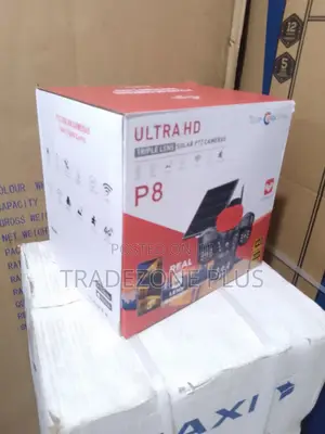 3-Lens PTZ Solar Surveillance Camera