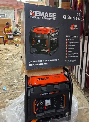 This Is Kemage Inverter Petrol Generator 5.5kva Low Fuel Consumption