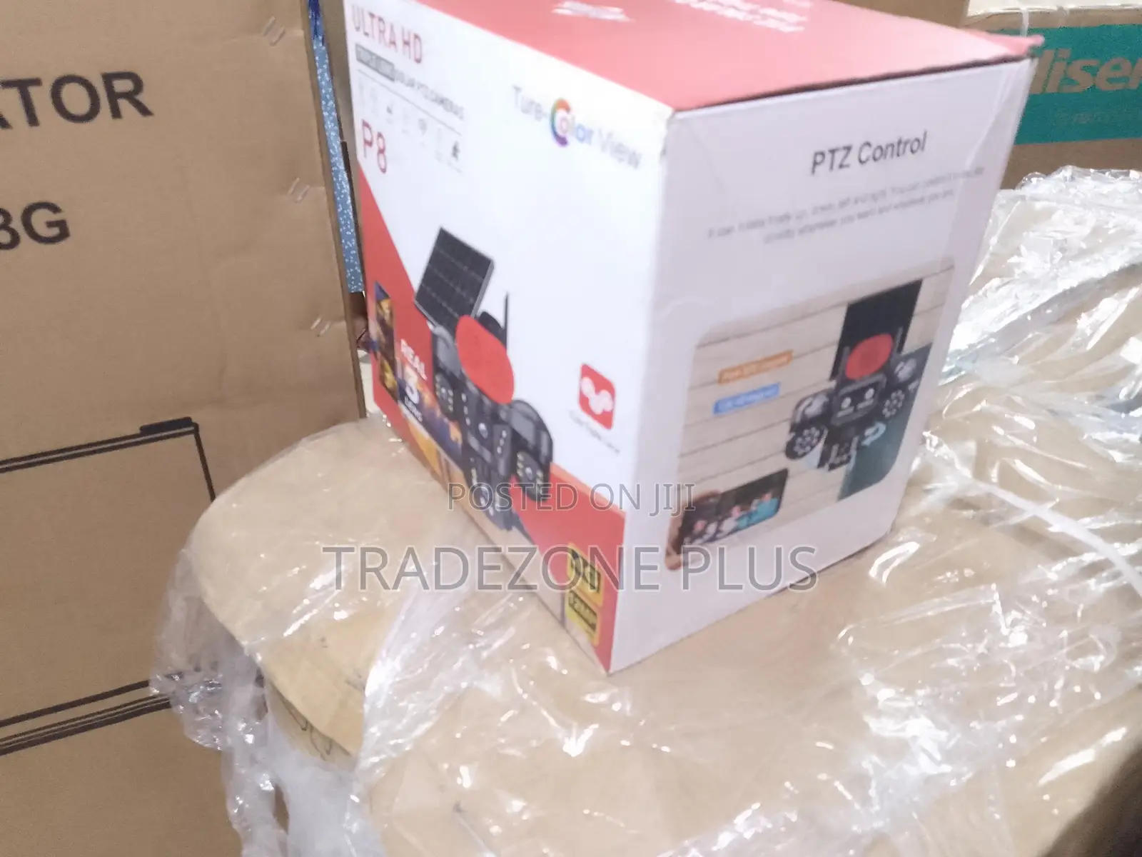 Outdoor PTZ Solar Camera – 3 Lens