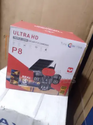 Outdoor PTZ Solar Camera – 3 Lens