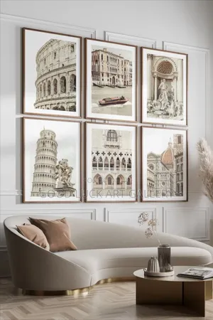 Set of Six Framed Art
