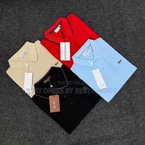 Premium Quality Lacoste Collar Neck