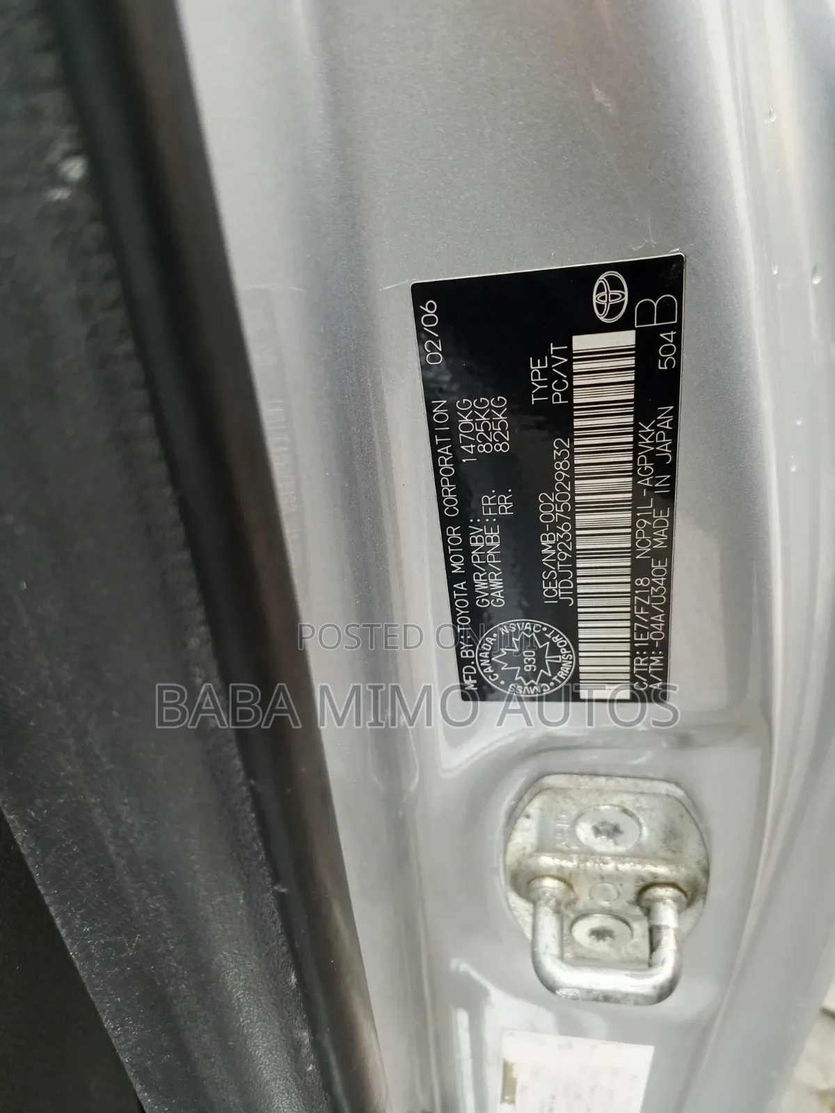 Toyota Yaris 1.5 TS 2006 Silver