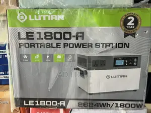 Lutian 1800w Portable Power Station - 2624wh /1800w - Super Power Bank