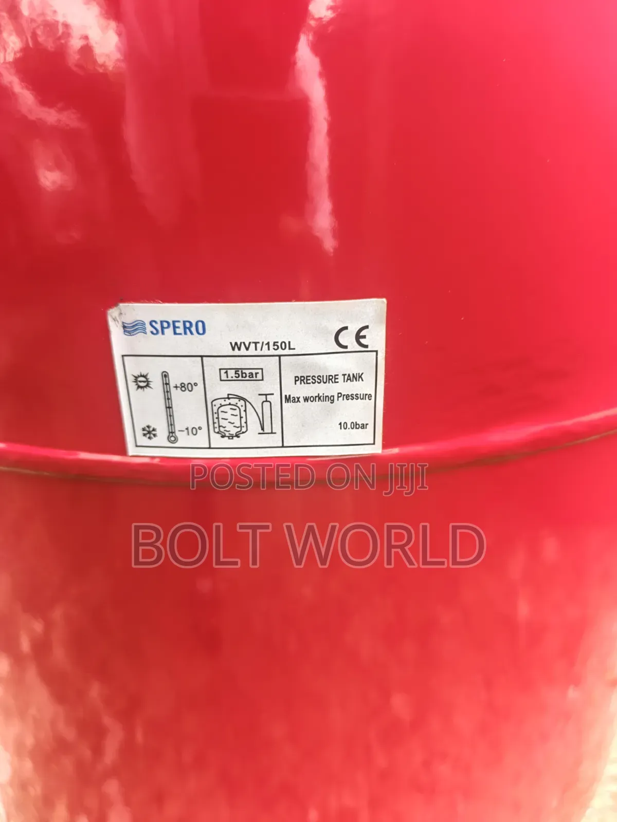 Spero Vertical Pressure Tank 150l