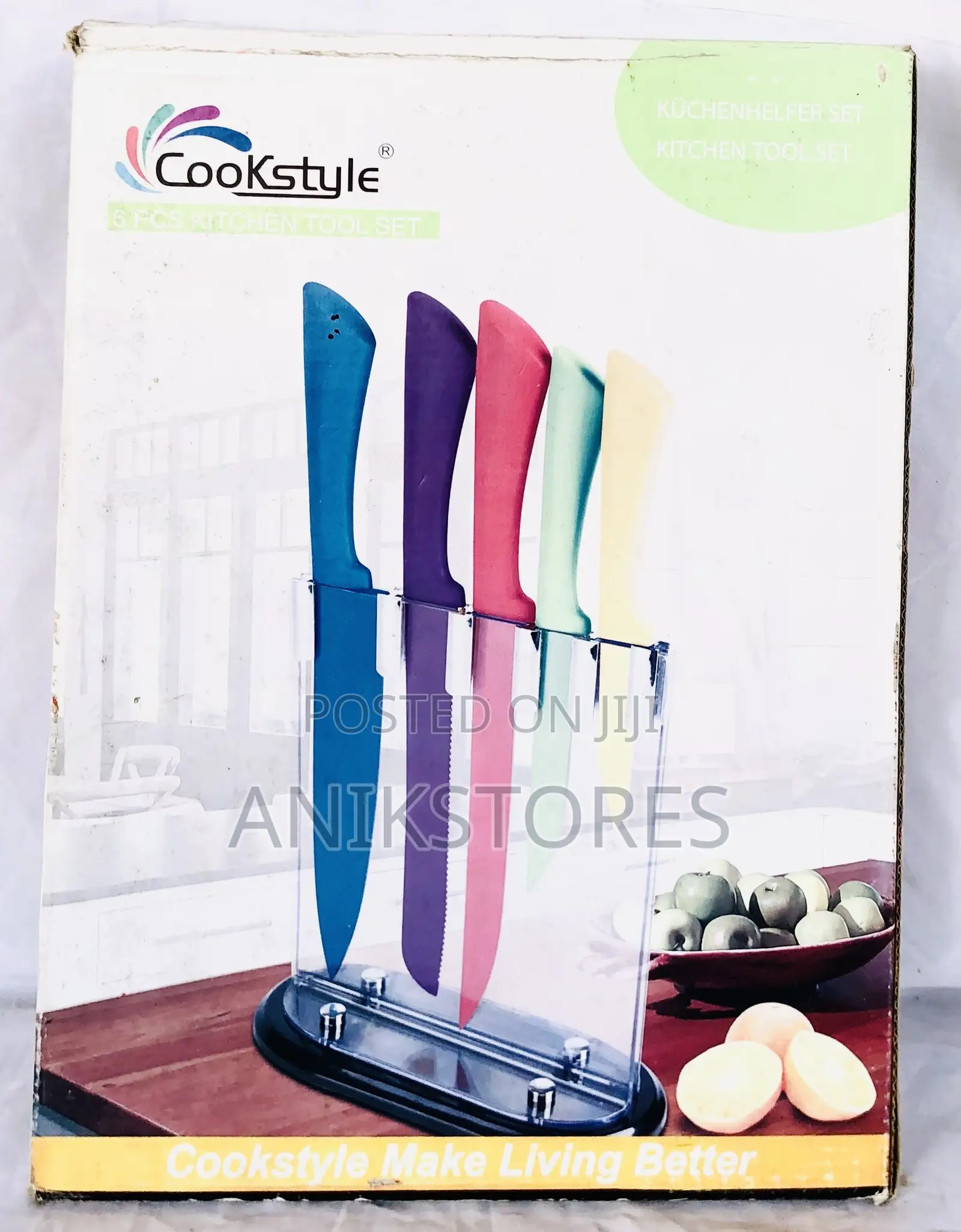 6pcs Cookstyle Kitchen Tool Set