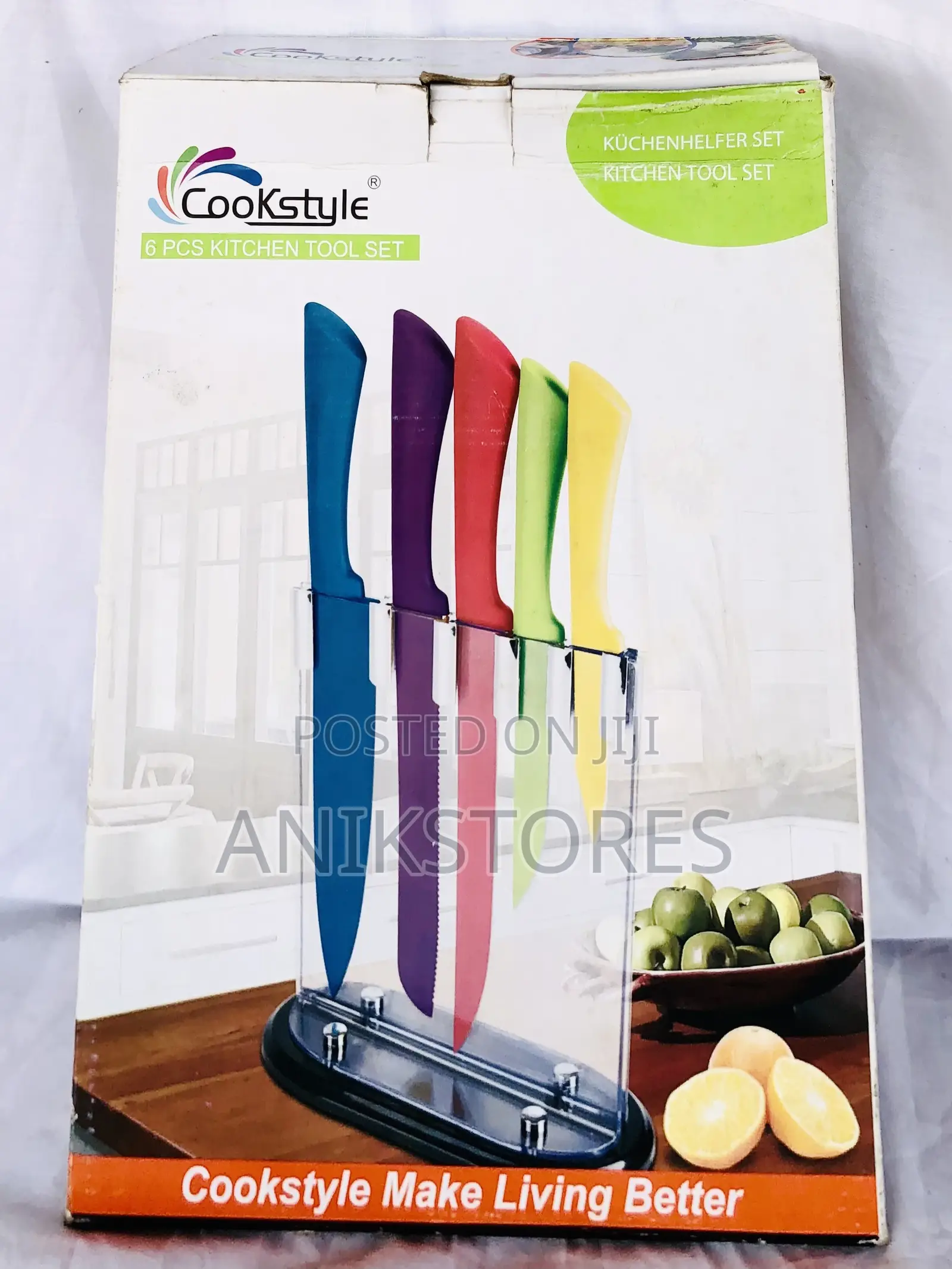 6pcs Cookstyle Kitchen Tool Set