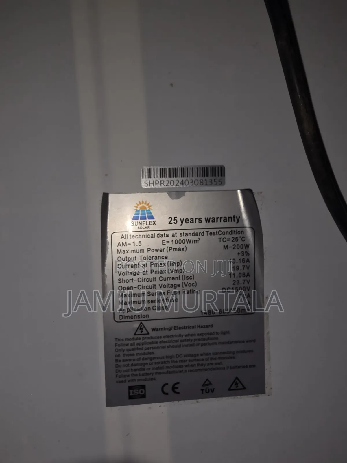 Sunflex Solar Panels