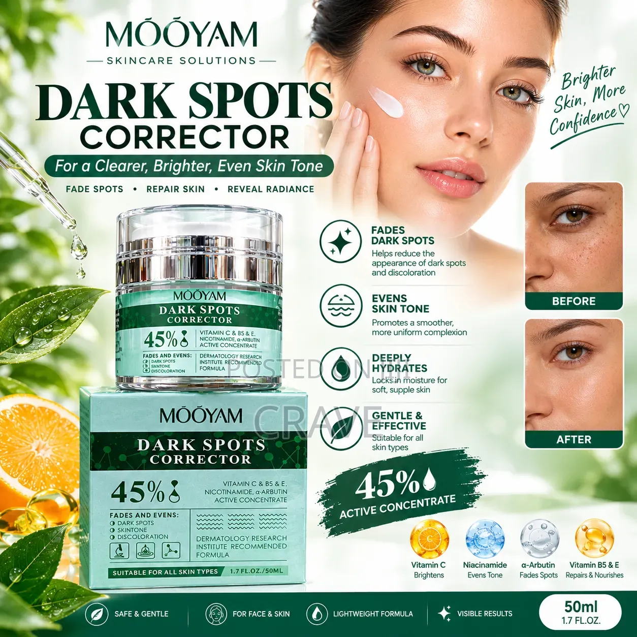 MOÓYAM Dark Spots Corrector – 50ml