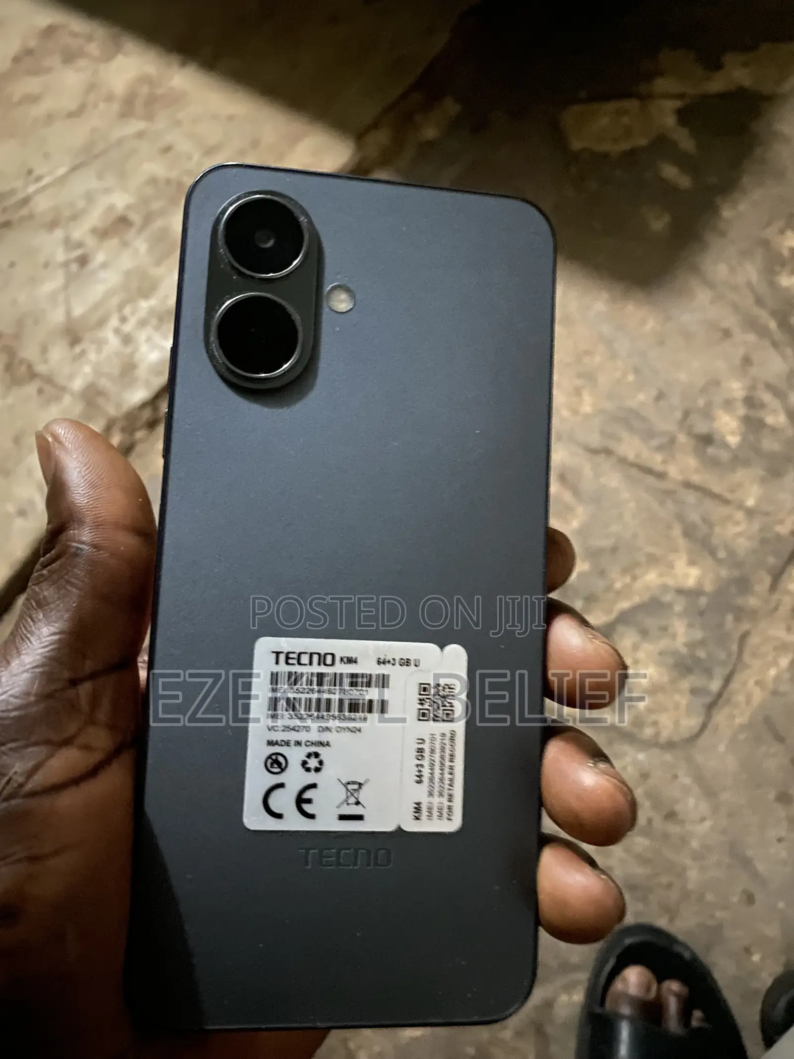 Tecno Pop 10 64 GB Black