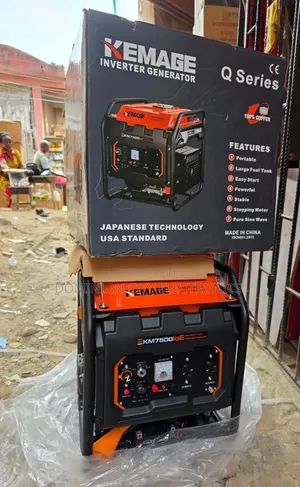 Come I Have Brand New Kemage Inverter Petrol Gen 5.5kva Low Fuel Consu