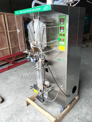Pure Water Packaging Machine As1000 With UV Sterilizer