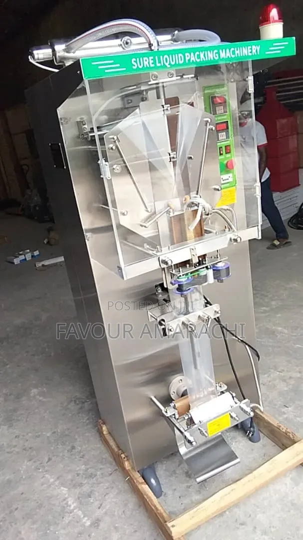 Pure Water Packaging Machine As1000 With UV Sterilizer