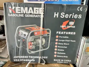 Kemage H Series Gasoline Generator 100% Copper -Km1500- Japanese Tech