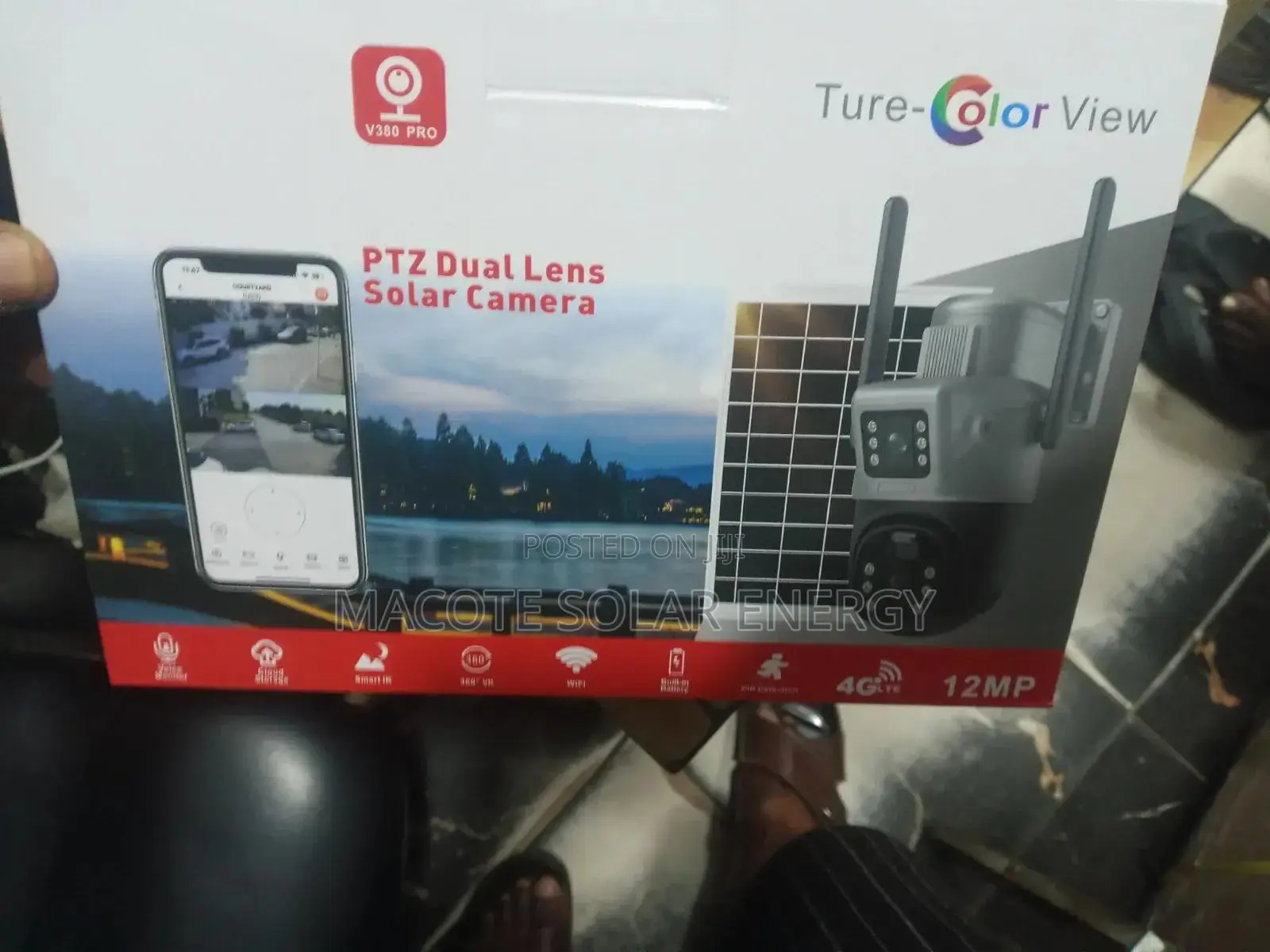 12Mp Solar Camera