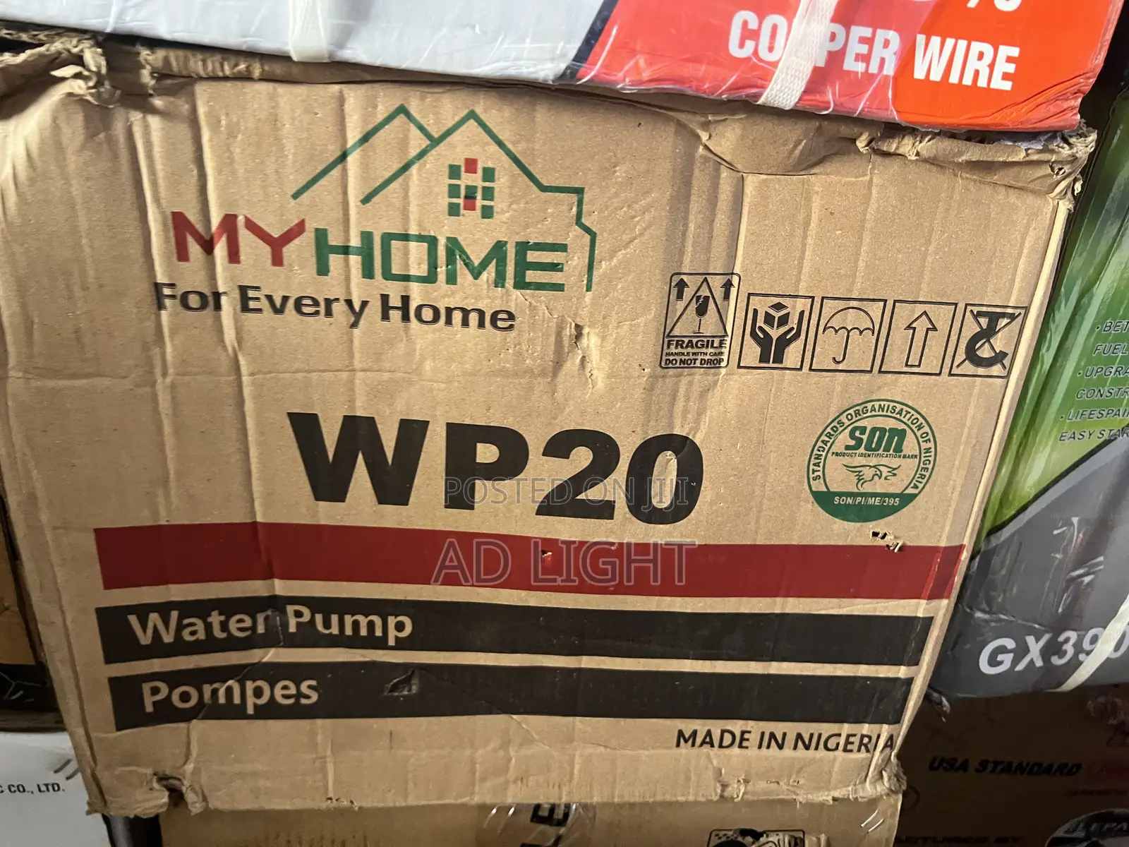 My Home Wp20 Water Pump - 2 Inch Pump