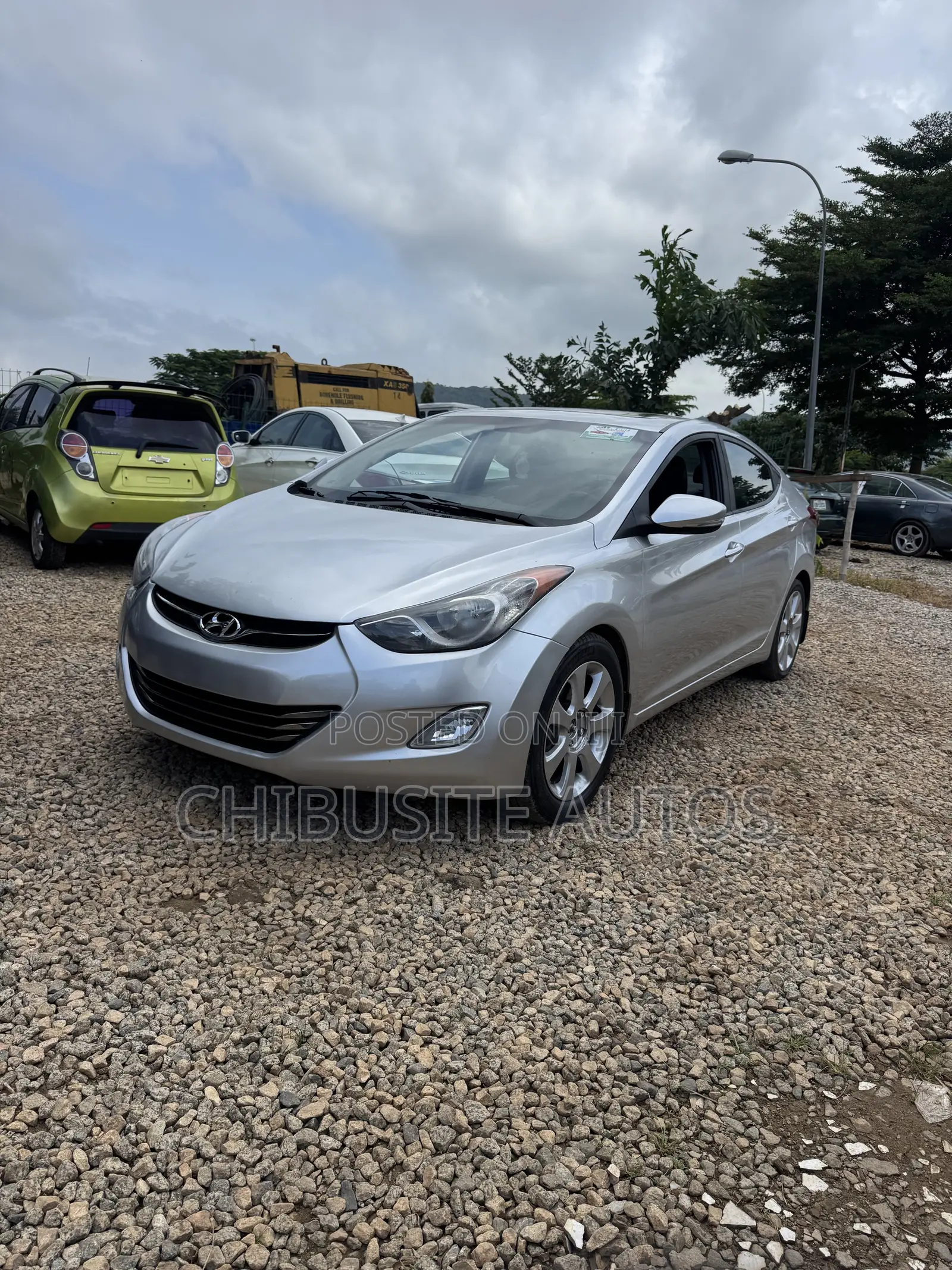 Hyundai Elantra 2012 Silver