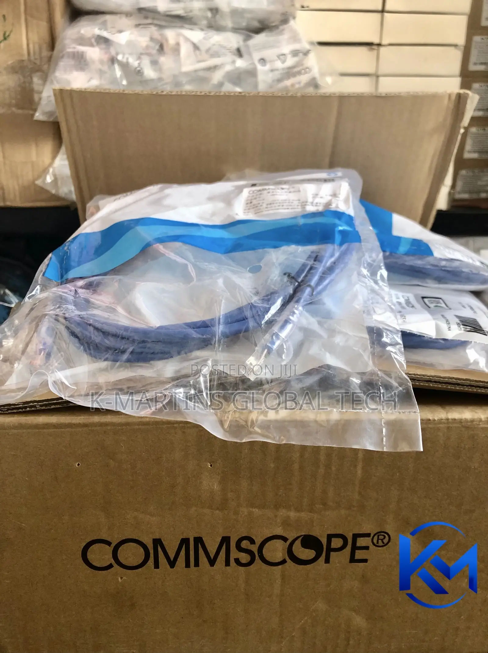 CommScope Cat6A UTP Patch Cord 1 Meter RJ45 Ethernet Cable