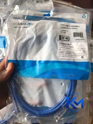 CommScope Cat6A UTP Patch Cord 1 Meter RJ45 Ethernet Cable