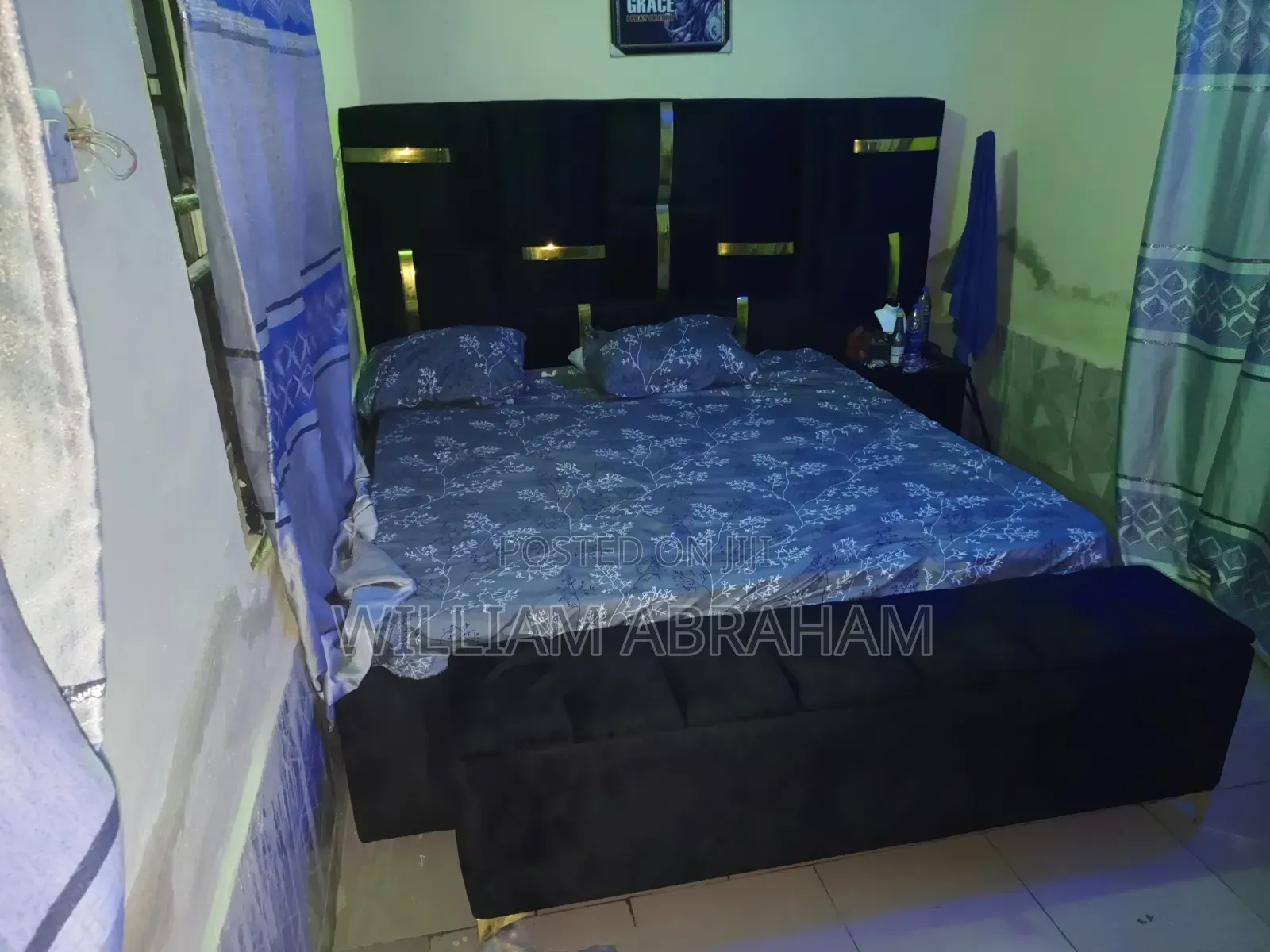 6 by 6 Bed Stand Set