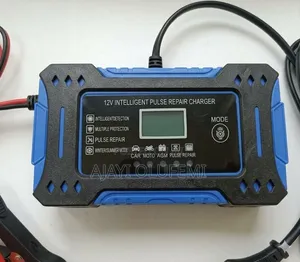 Car 6a 12v LCD Battery Charger