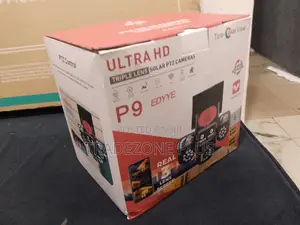 Outdoor Solar PTZ Cam With Multiple Lens