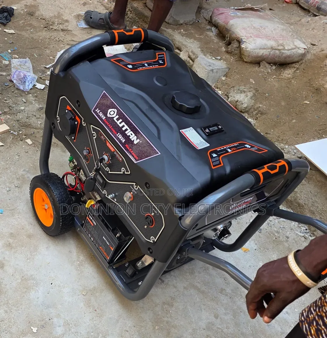 15kva Lutian Petrol Generator 100%copper Coil
