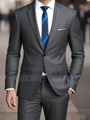 Quality Men's Suit – Perfect Fit for Office, Weddings Events
