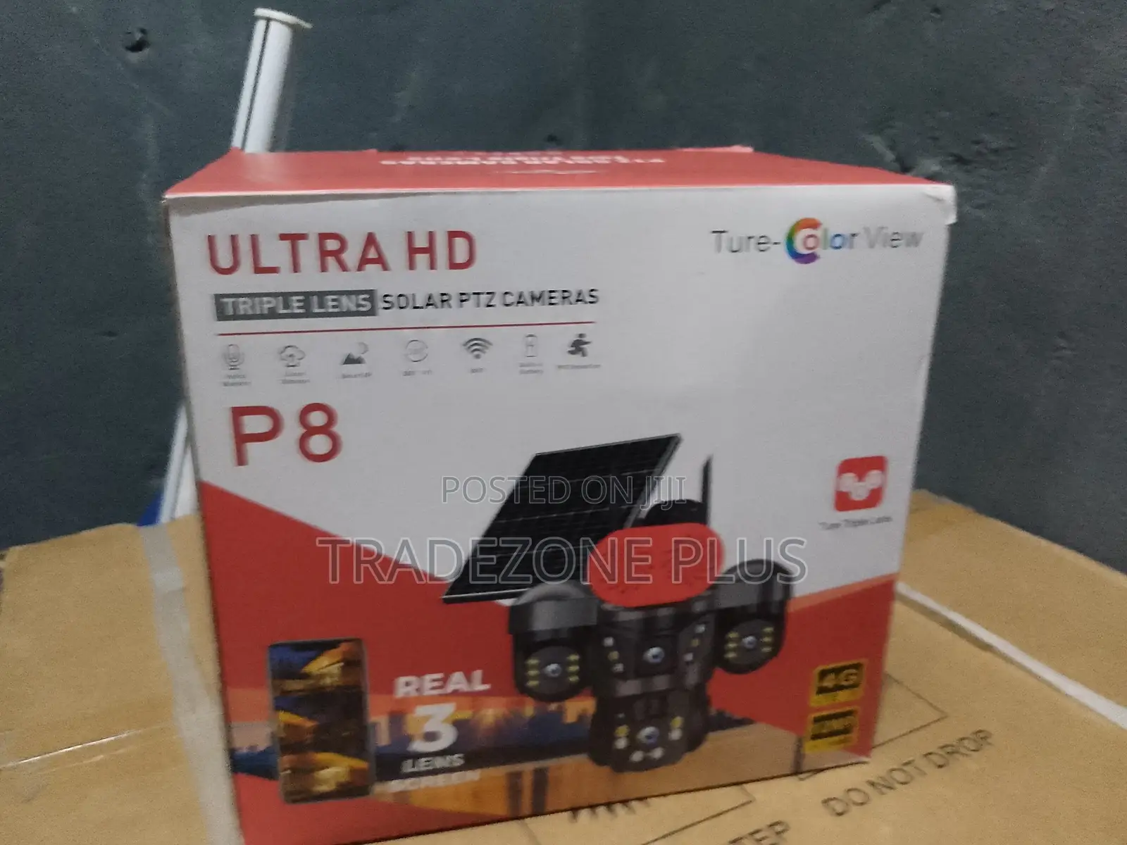 Solar Outdoor PTZ Camera With Expanded Coverage