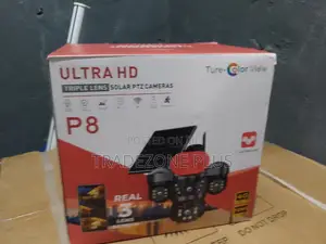 Solar Outdoor PTZ Camera With Expanded Coverage