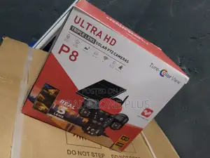 Three Lens Security Camera With Solar Charging