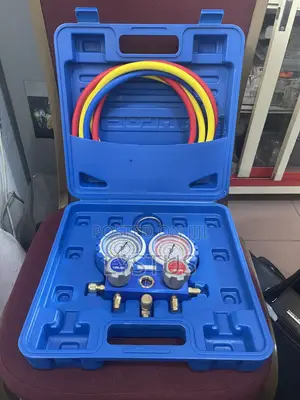 Manifold Gauge Set – Dual-Gauge Refrigerant Service Kit Value