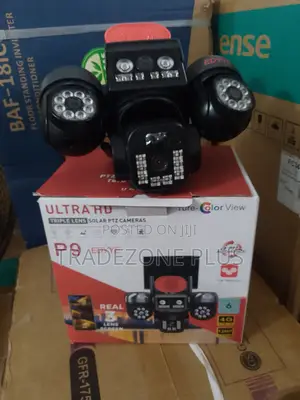 Solar PTZ Camera With Multiple Viewing Angles