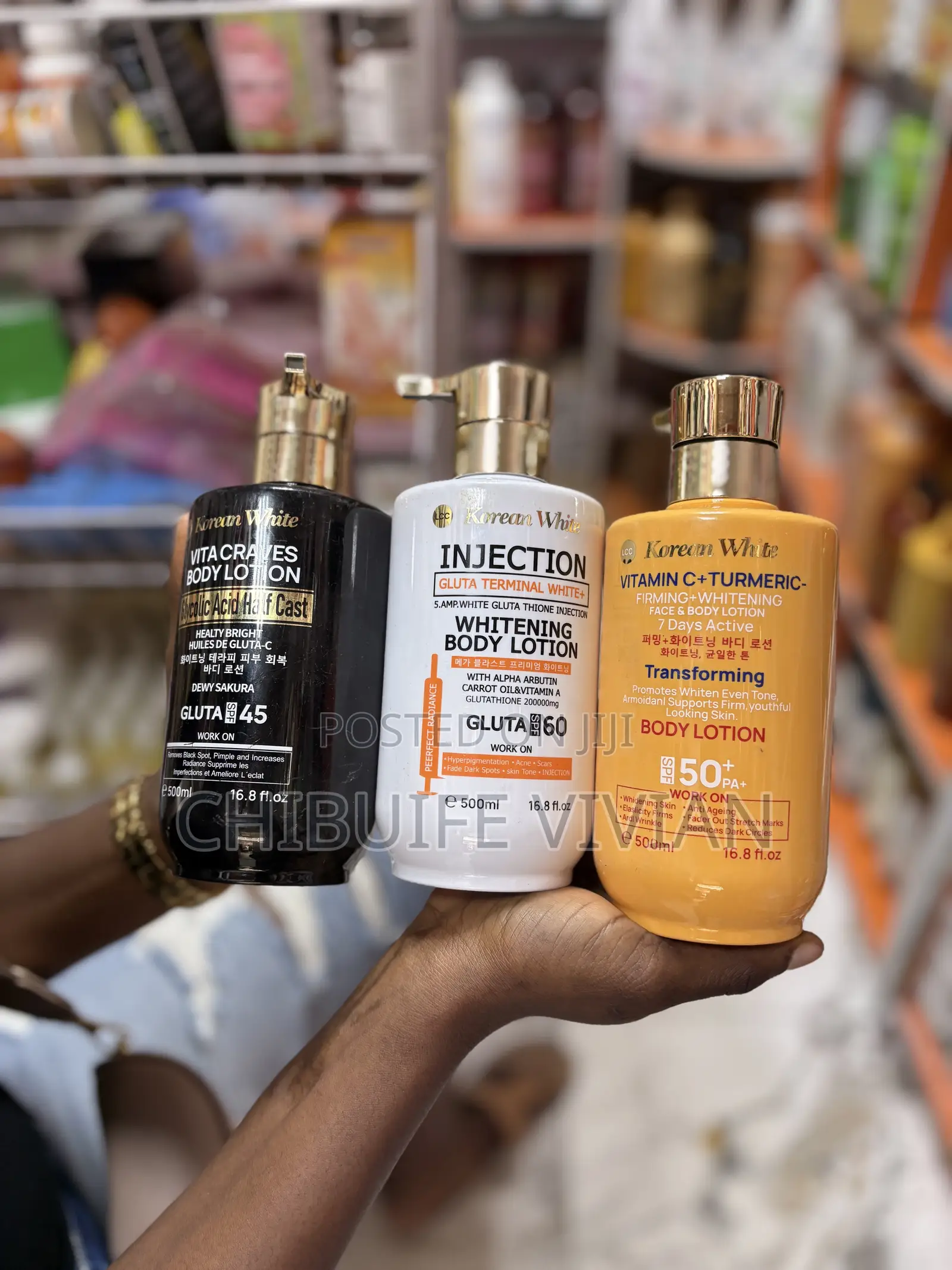 Korean White Body Lotion