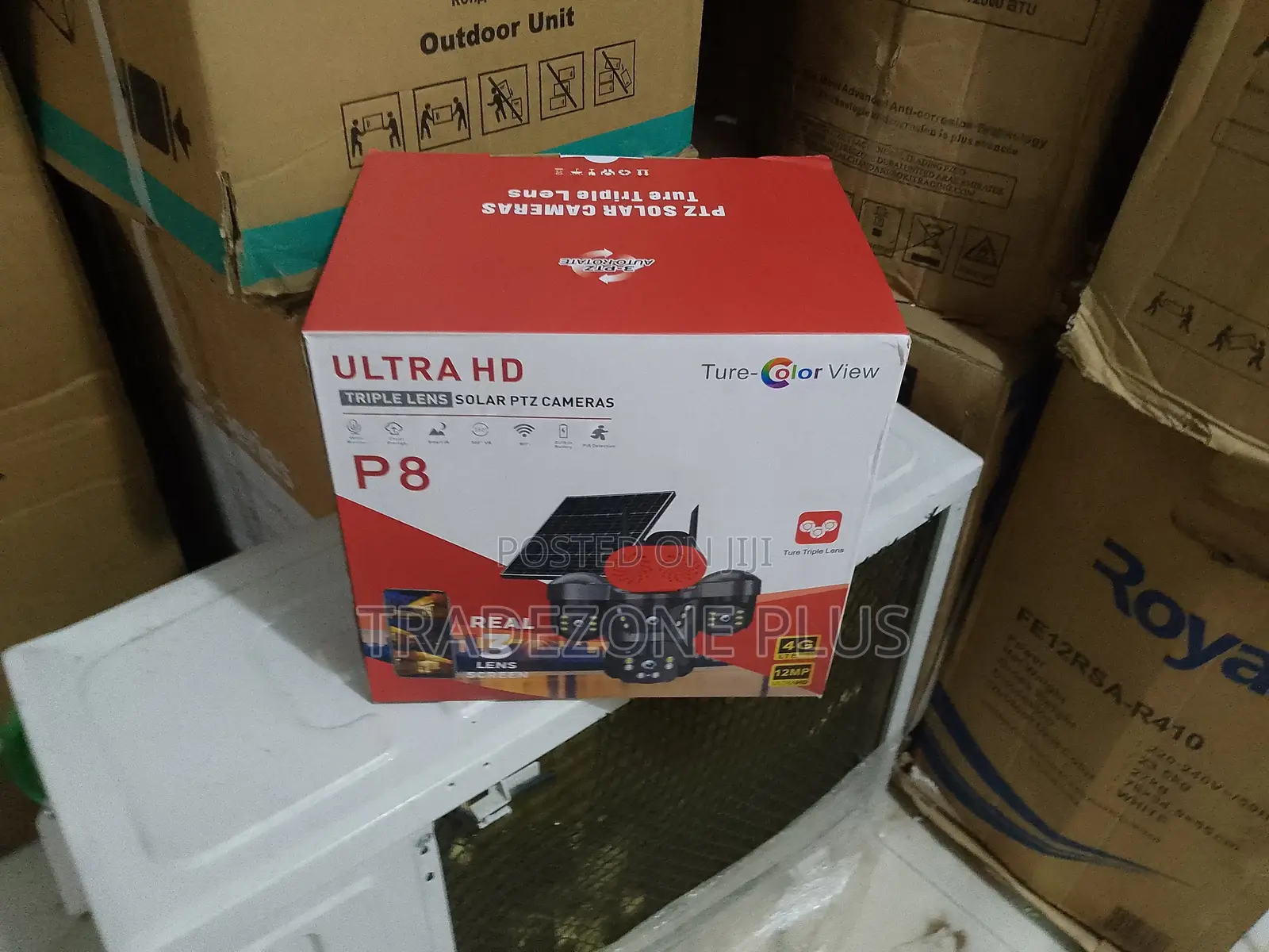 Solar Outdoor CCTV Camera With Pan Tilt Function