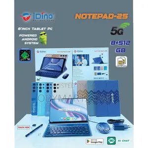 New Idino Notepad-25 512 GB Black