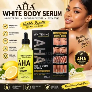 AHA White Body Serum – Intensive AHA Brightening Moisturizing Serum