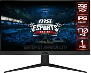 MSI G2412 24 inches FHD Gaming Monitor- IPS, 170Hz/1ms - DP 1.2a, HDMI 1.4b