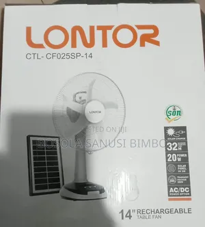 Rechargeable Fan 14inch