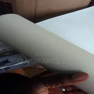 Beige Matte Textured Wallpaper