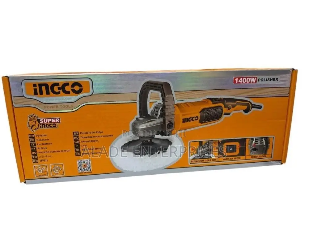 Ingco Variable Speed Electric Polisher 1400W