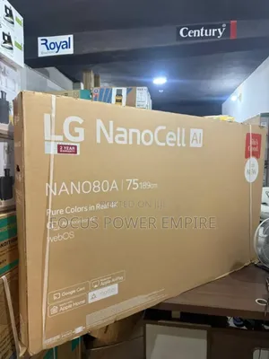 Original Nano80A LG 75inche Smart TV Frameless Life Is Good