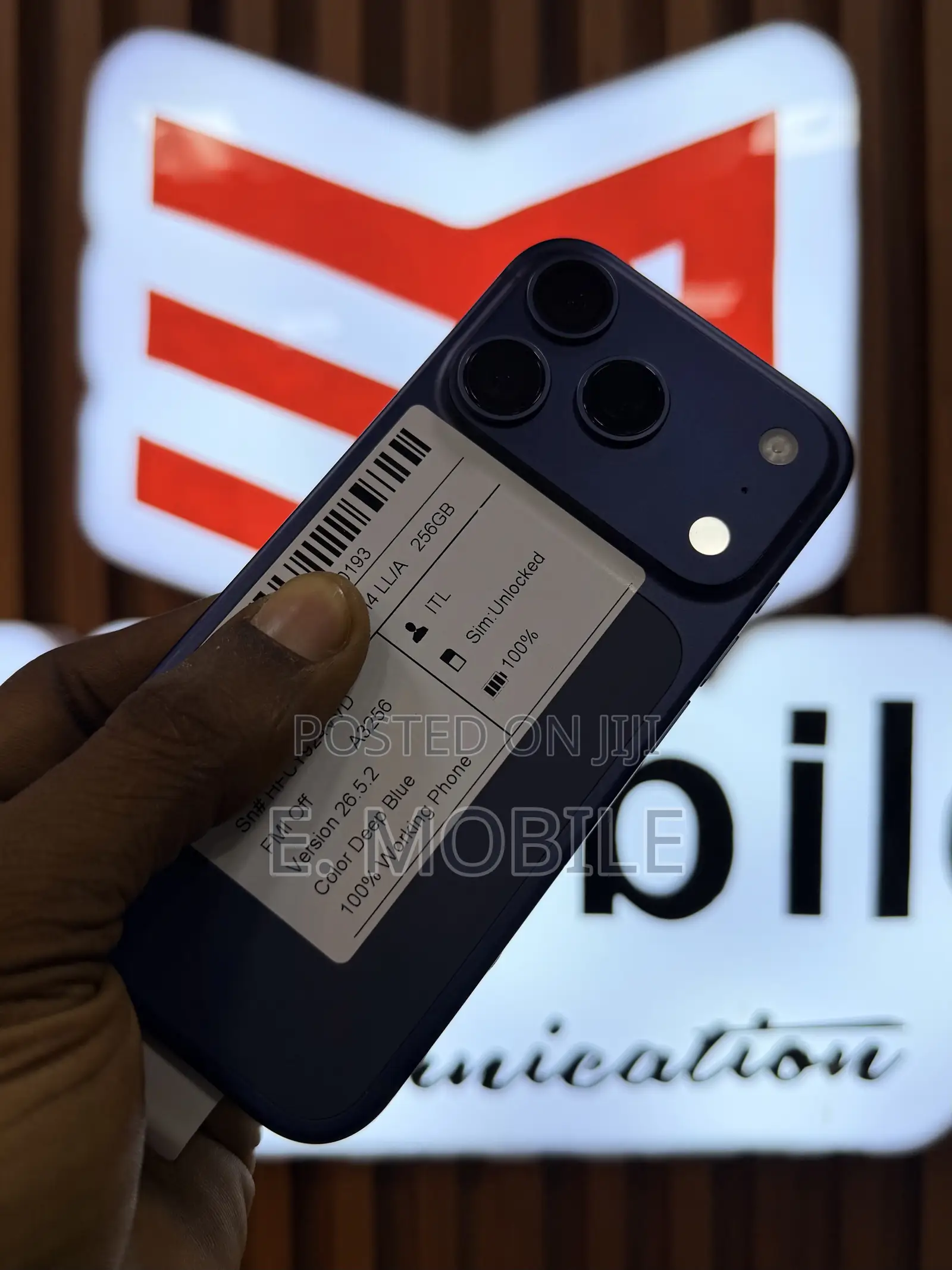 Apple iPhone 17 Pro 256 GB Blue